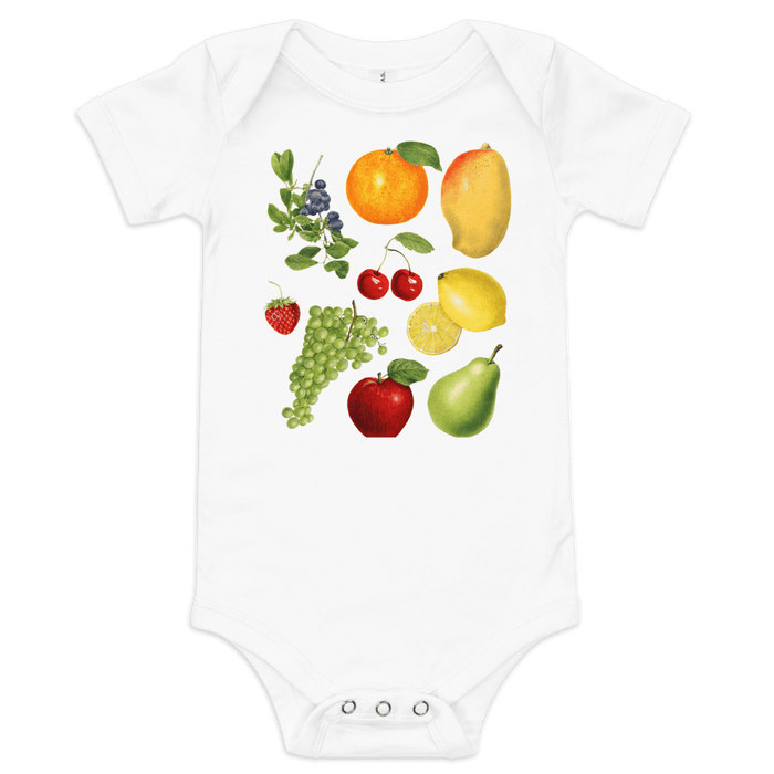 Super Fruity Baby Onesie (Multiple Colors)