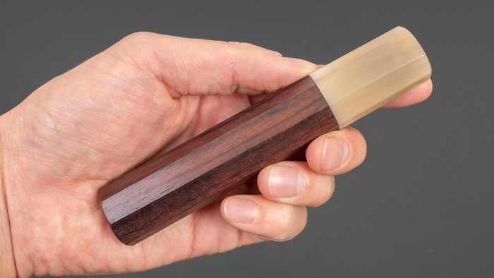 Taihei Rosewood Octagonal Handle for Petty 120mm | HITOHIRA