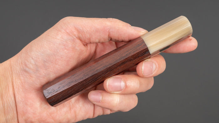 Taihei Rosewood Octagonal Handle for Petty 120mm | HITOHIRA