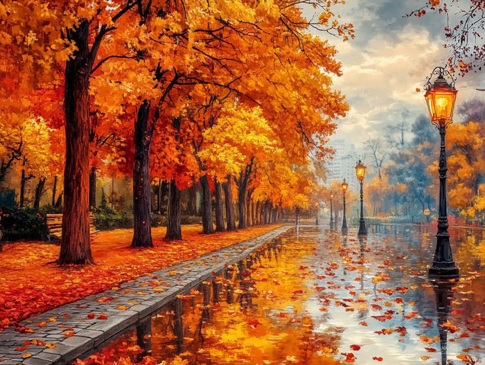 Tall Golden Trees