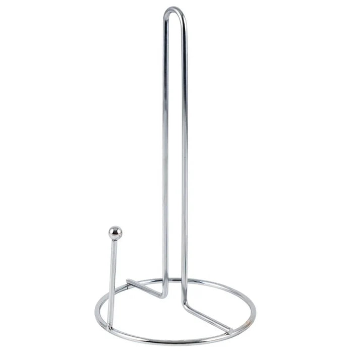 Tall - Silver Metal Paper Towel Holder Home Mart Goods