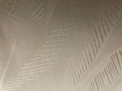 Textured Silk / Poly Chiffon -Cream