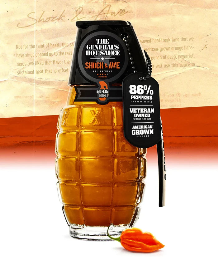 The General's Hot Sauce | Shock & Awe Hot Sauce