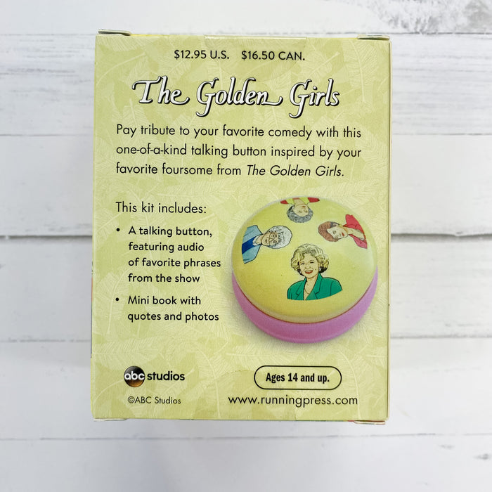 The Golden Girls: Talking Button Mini - Lyla's: Clothing & Gifts - Online and Rockwall Texas Boutique