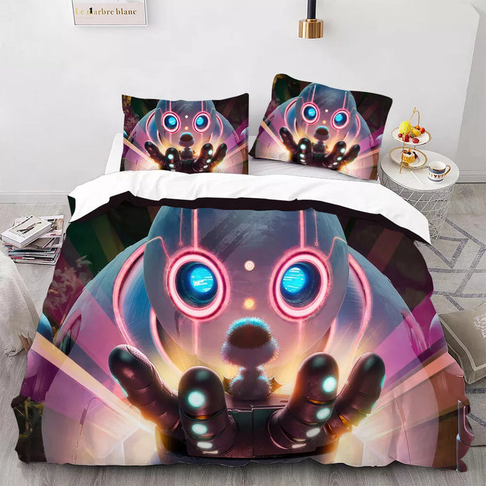 The Wild Robot Roz Brightbill Bedding Set Pattern Kids Quilt Cover Without Filler