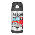 Thermos 355ml Funtainer Drink Bottle - Firetruck