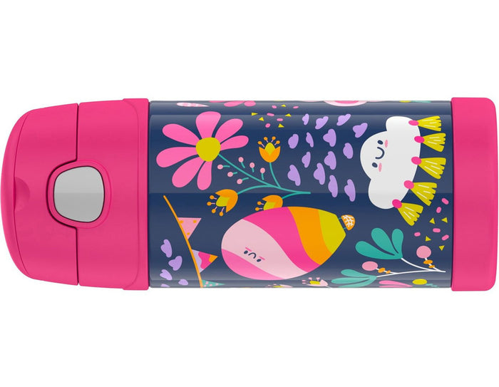 Thermos 355ml Funtainer Drink Bottle - Whimsical Clouds