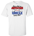 This Is What An Awesome Uncle Looks Like! Apparel Standard Fit T White