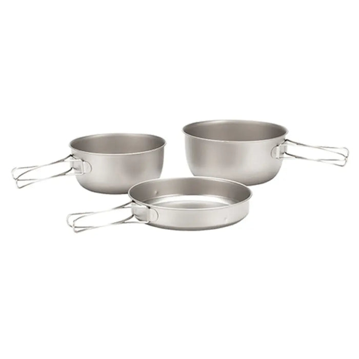 Titanium 3 Piece Cookset - Snow Peak