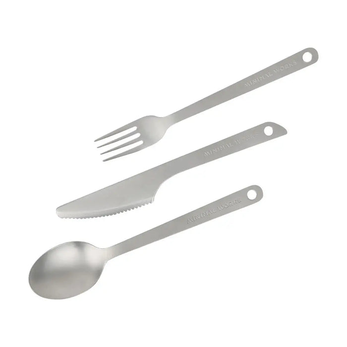 Titanium Cutlery Set - MinimalWorks
