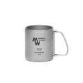 Titanium Double Mug - MinimalWorks