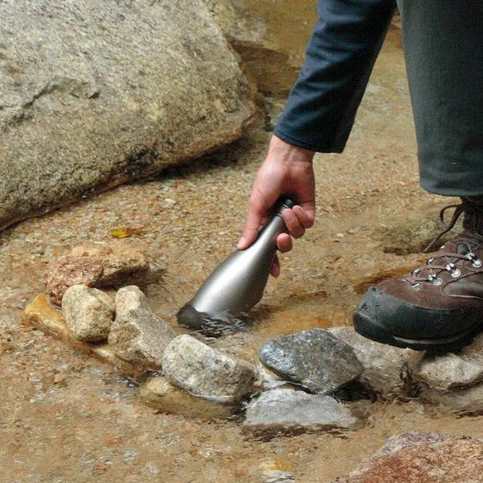 Titanium Sake Bottle - Snow Peak