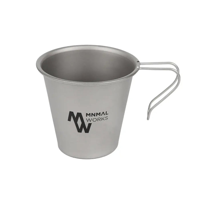 Titanium Stacking Mug 380 - MinimalWorks