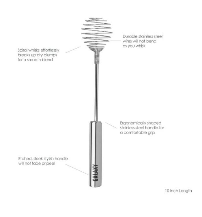 Tovolo | 10" Stainless Steel Galaxy Coil Whisk