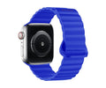 (TS) Decoded Apple Watch 49/45/44/42 mm Gen 1-10-SE Silicone Magnet Traction Loop Strap Lite - Galactic Blue