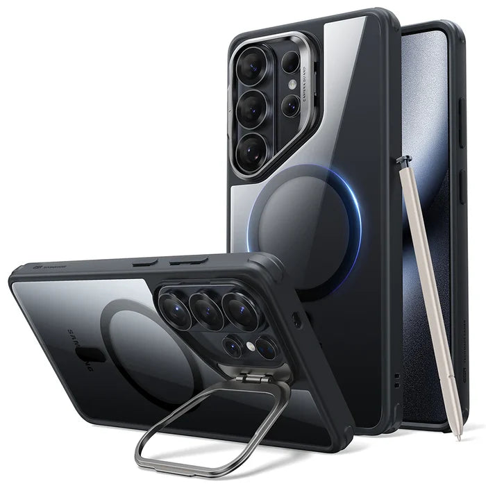 (TS) ESR Galaxy S26 Ultra Classic Hybrid Stash Stand Case
