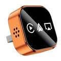 (TS) JASCO Wireless CarPlay (4 in 1 Wireless Adapter) - Cosmic Orange
