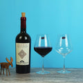 High-quality lead-free crystal tulip-shaped wine glass