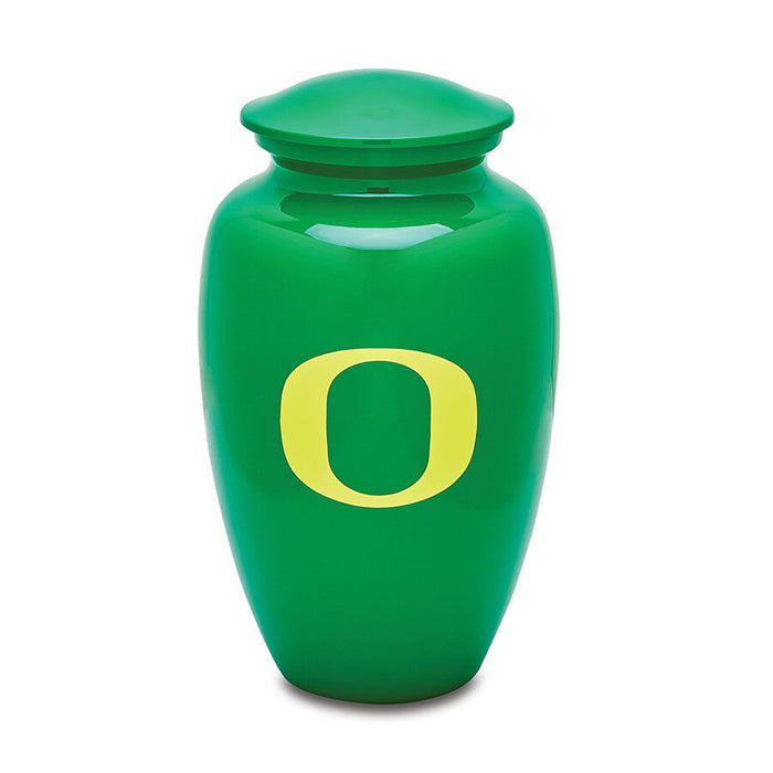 University of Oregon 210 Cubic Inches Large/Adult Cremation Urn for Ashes