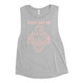 Upside Down WAY Pink Muscle Tank