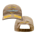 U.S. Navy Custom Ship Cap - Coyote - Admiral Scrambled Eggs - Tench Class Submarine Hats and Caps