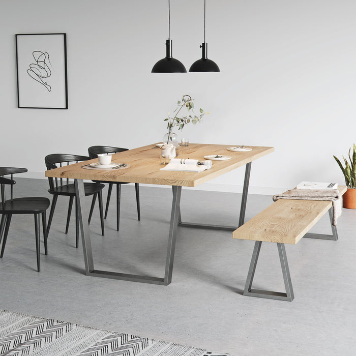 V - Frame Industrial Legs - TABLE/DESK (H71CM X W58CM) -