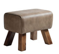 Valencia Mini Bench - Patina Buffalo Leather -