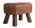 Valencia Mini Bench - Rose Brown Goat Leather -