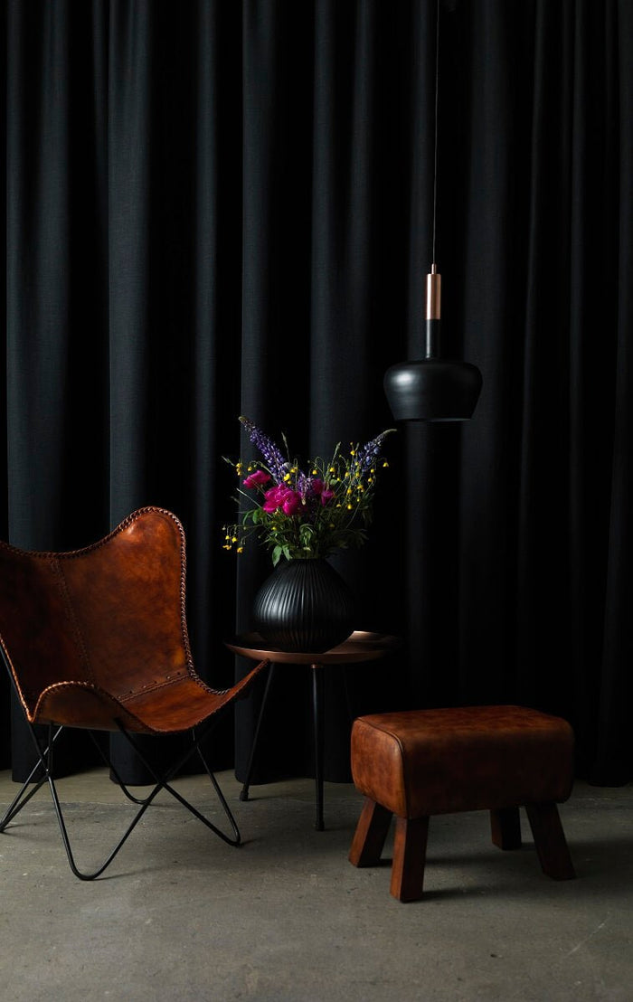 Valencia Mini Bench - Rose Brown Goat Leather -
