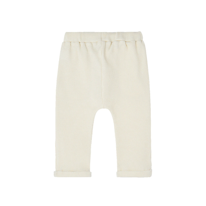 Vanilla Waffle Jogger Pants