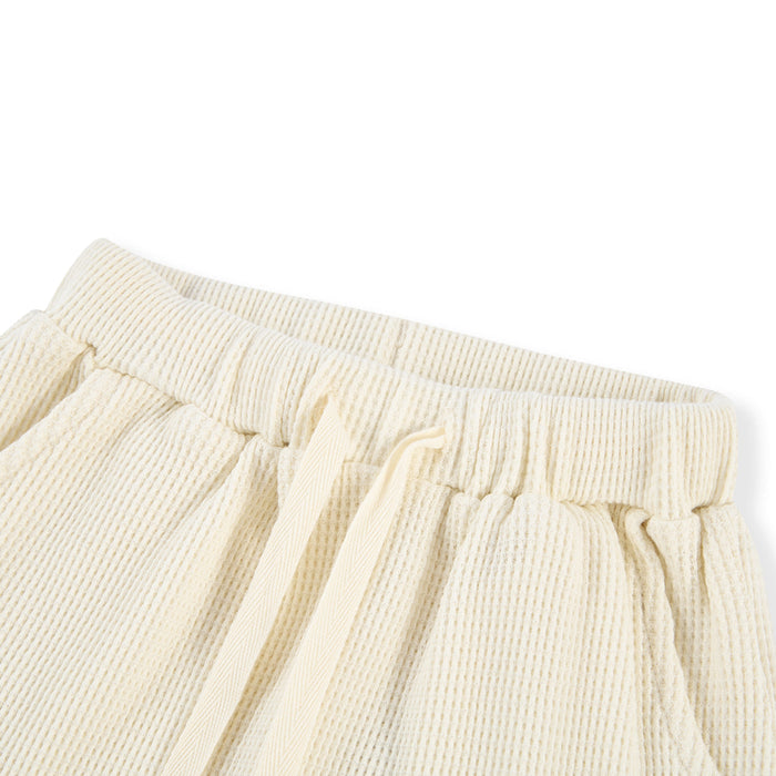 Vanilla Waffle Jogger Pants