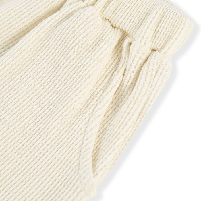 Vanilla Waffle Jogger Pants