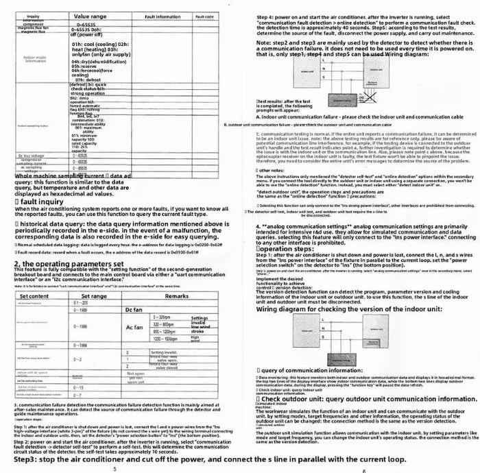 Variable Frequency Air Conditioner Detector Diagnose Fault Quickly For Midea New