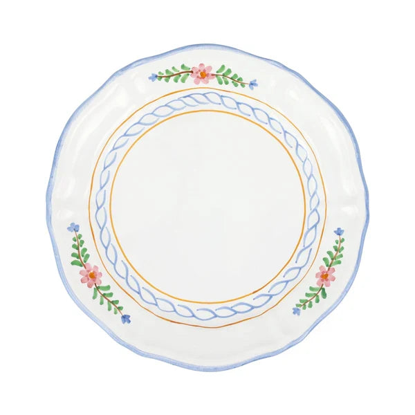 Vietri Bella Rosa Dinner Plate
