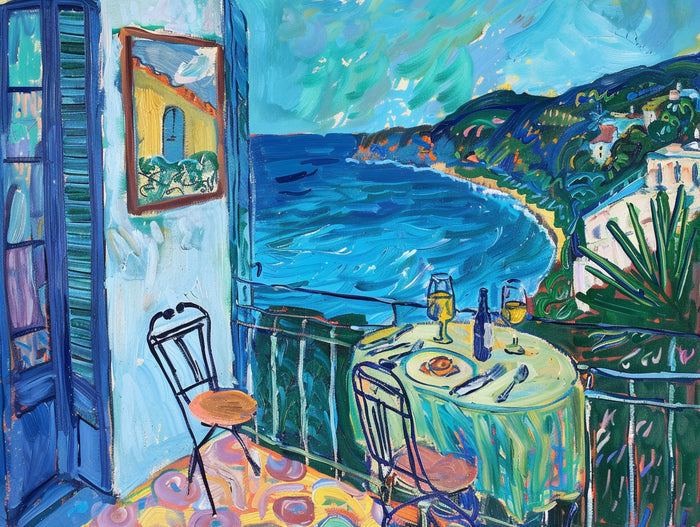 View from a Mediterranean Balcony
