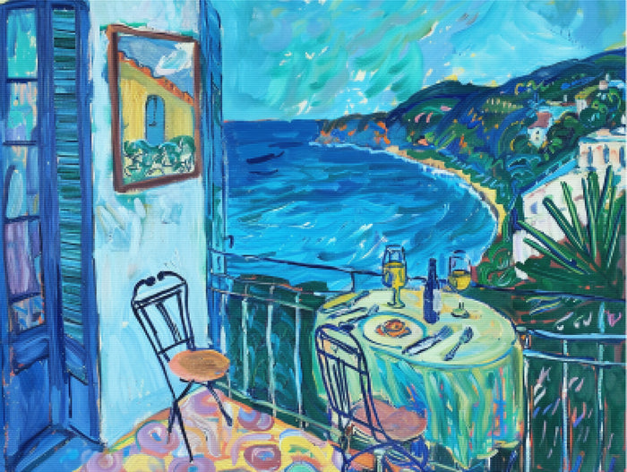 View from a Mediterranean Balcony