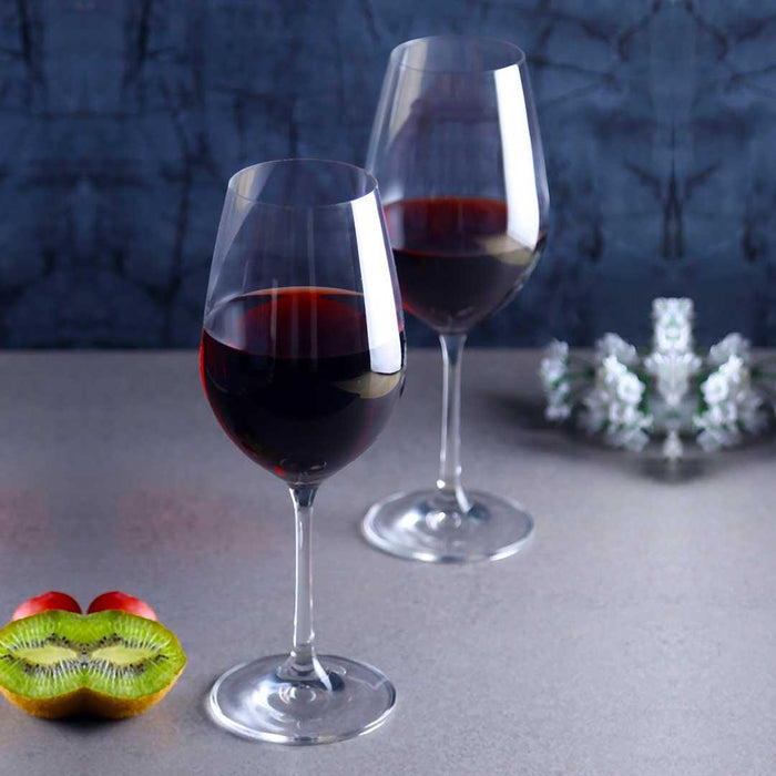 Premium lead-free crystal Bordeaux wine glass