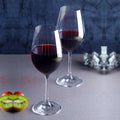 Premium lead-free crystal Bordeaux wine glass