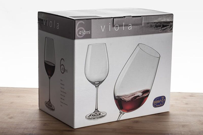 Elegant crystal glassware for Bordeaux wine enthusiasts