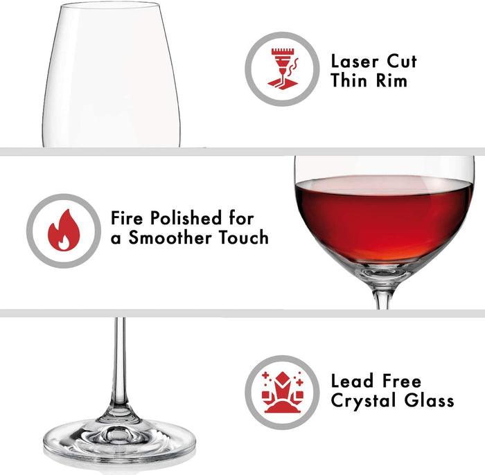 Viola Radiant Wine Glass - Set Of 6