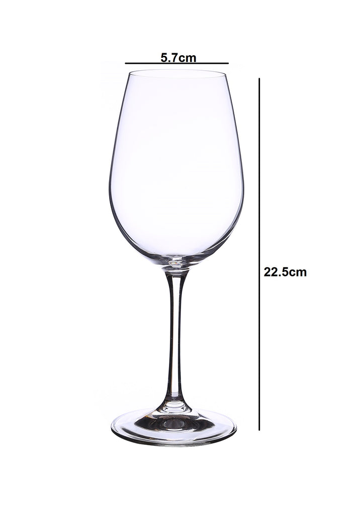 Dimensions of a Crystal wine glasses perfect for formal and casual gatherings
