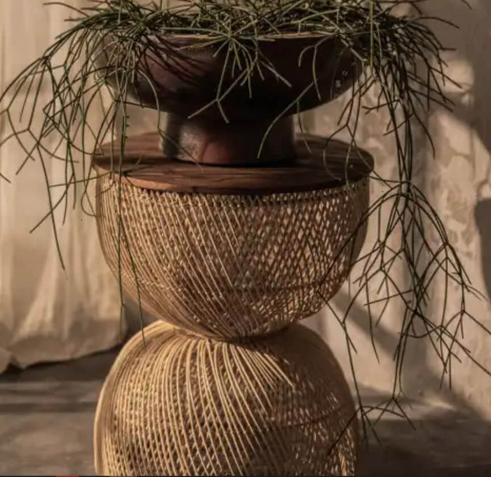 Wave Side table - Natural - Natural -