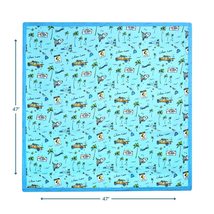 We Go Holoholo Baby Quilt