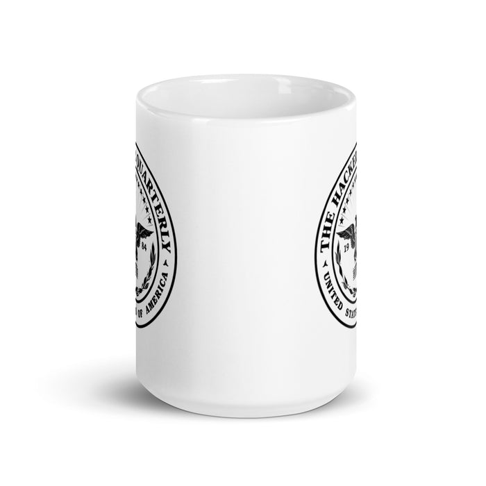 White Glossy Hacker Mug