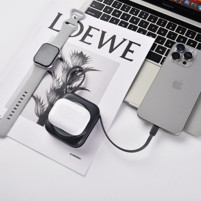 WiWU Wi-P055 5-in-1 Small Square Series Power Bank 10000mAh – Gray