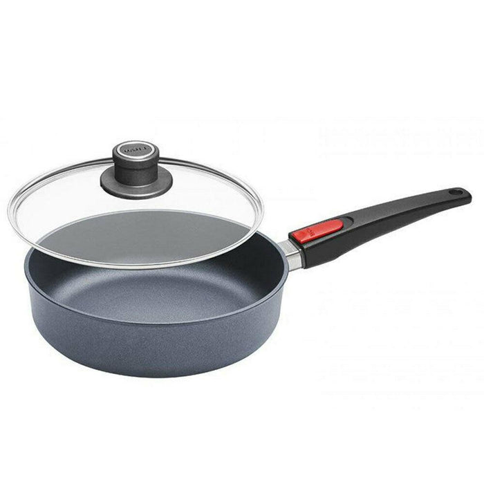 Woll Diamond Lite Detachable Handle Induction Sauté Pan With Lid - 28cm