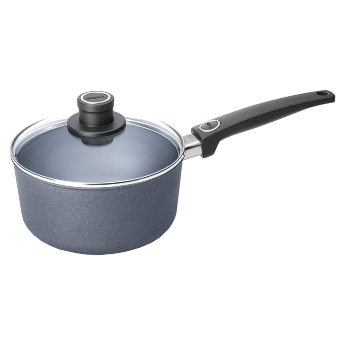 Woll Diamond Lite Fixed Handle Conventional Saucepan With Lid - 20cm/2.5L