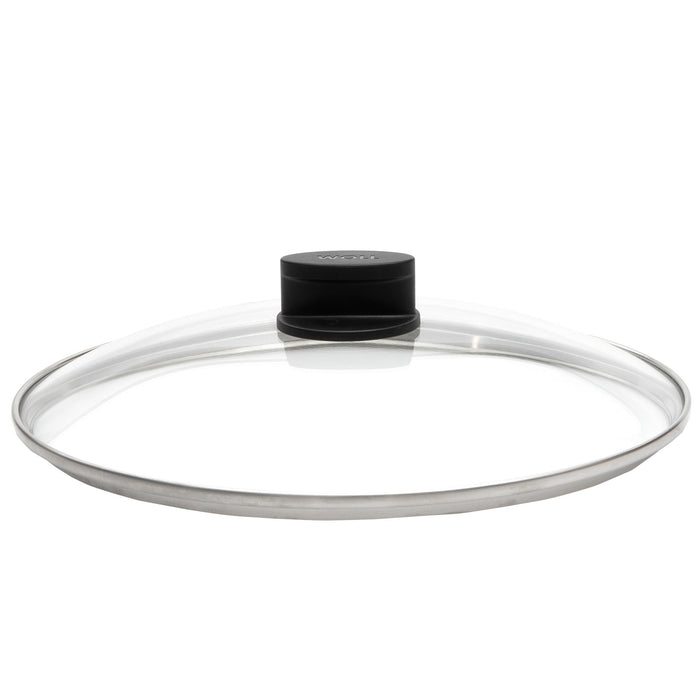 Woll Eco Lite Fixed Knob Safety Glass Lid 28cm