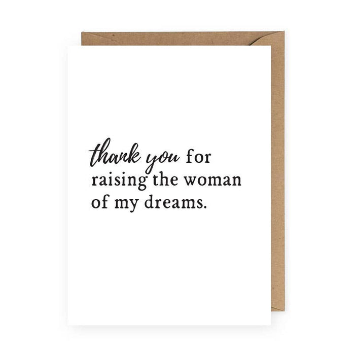 "Woman of My Dreams" Card