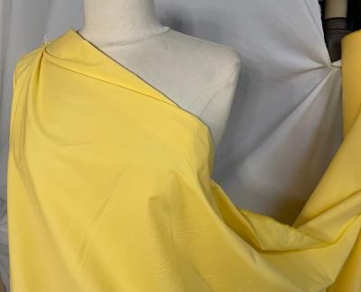 Yellow Cotton Poplin
